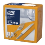 Servetten Tork Dinner Advanced 39x39cm Oranje 2lg. 4-vouw (477907)